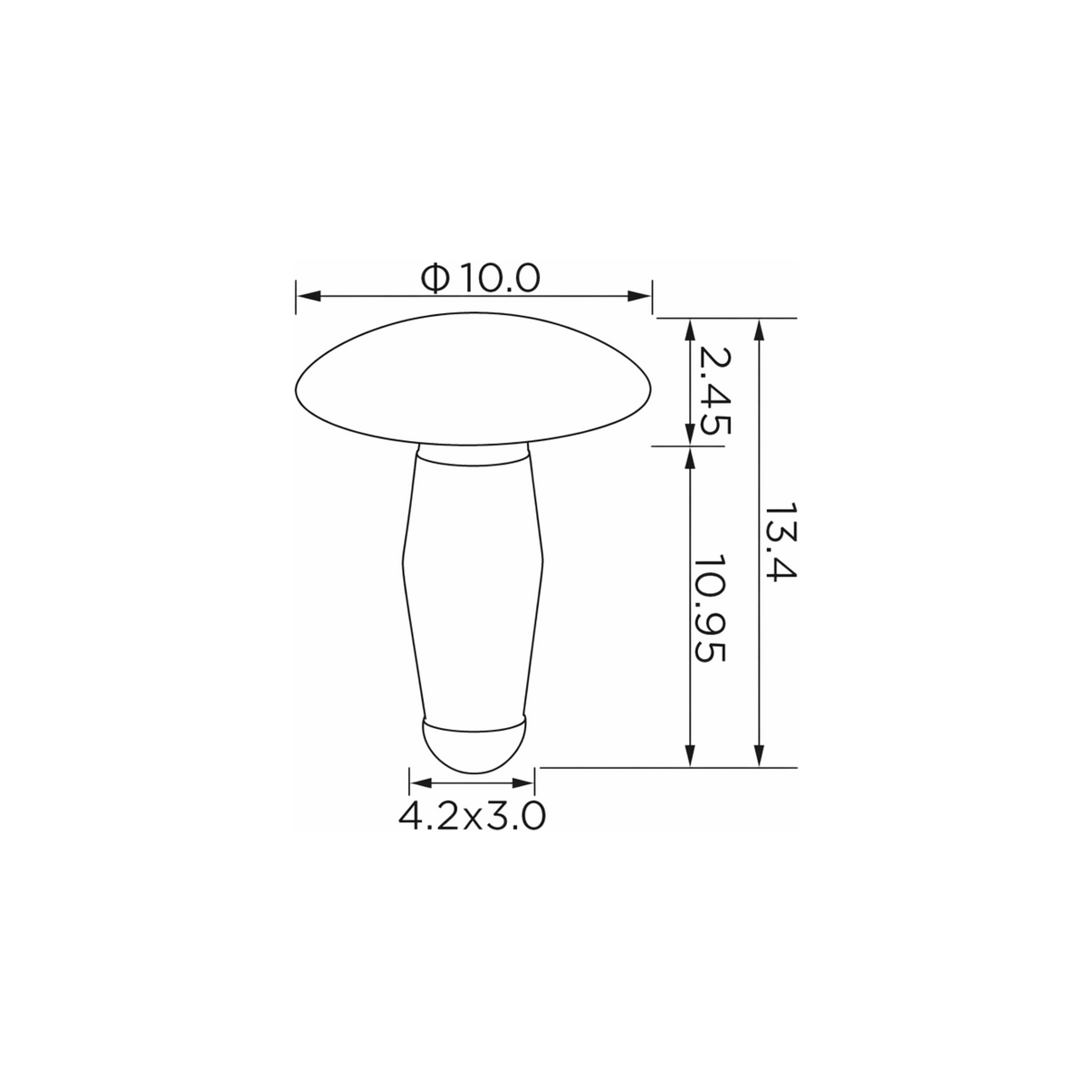 Fästclips – 10-pack