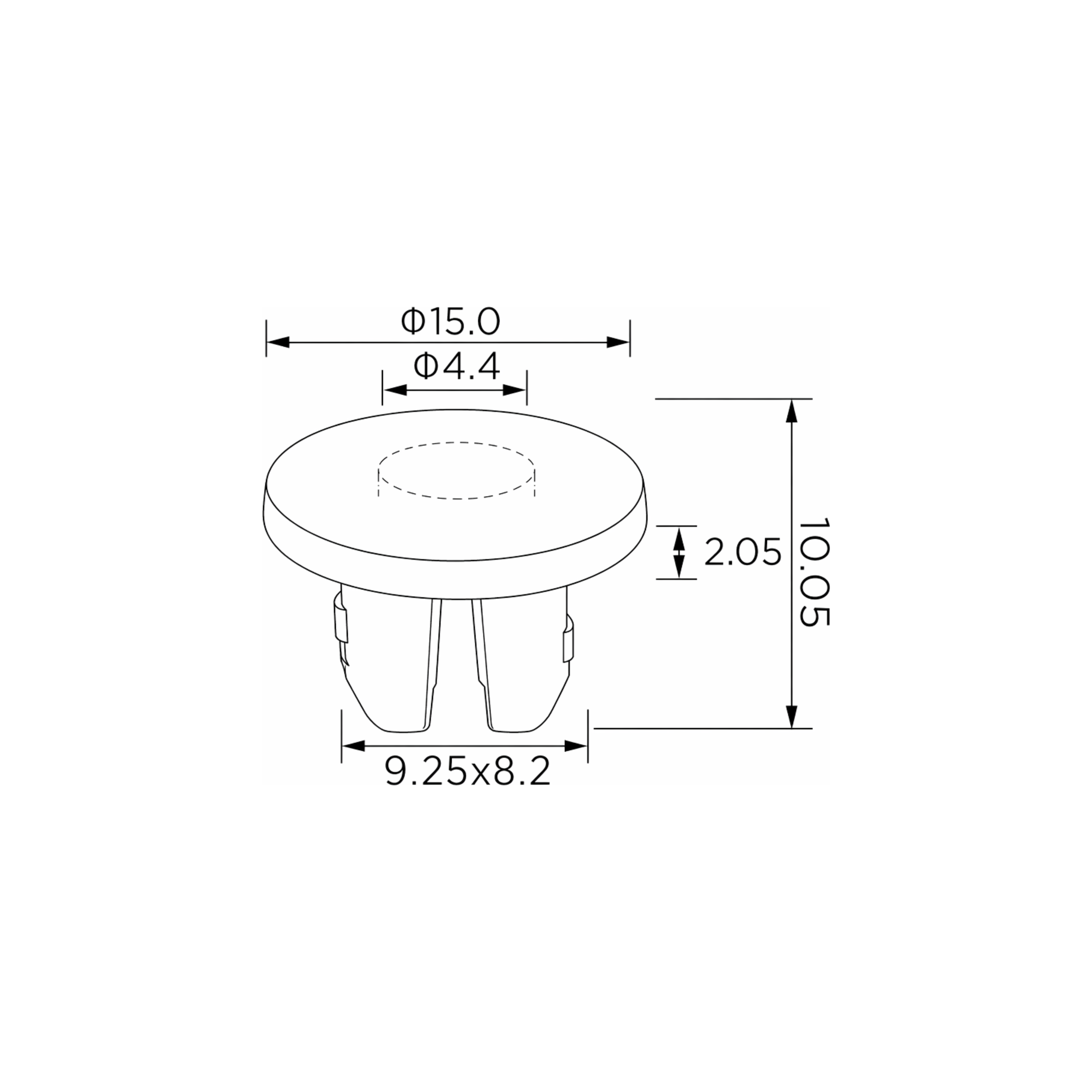 Fästclips – 10-pack