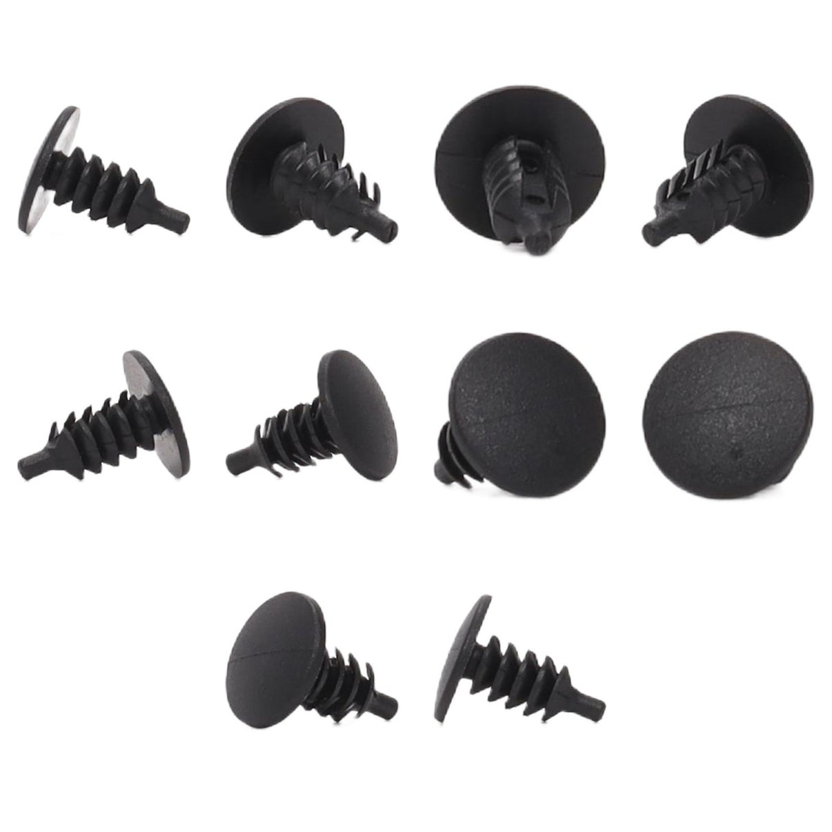 Fästclips – 10-pack – Stabil montering, Fiskbensprofil