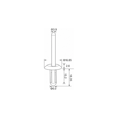 Fästclips – 10-pack