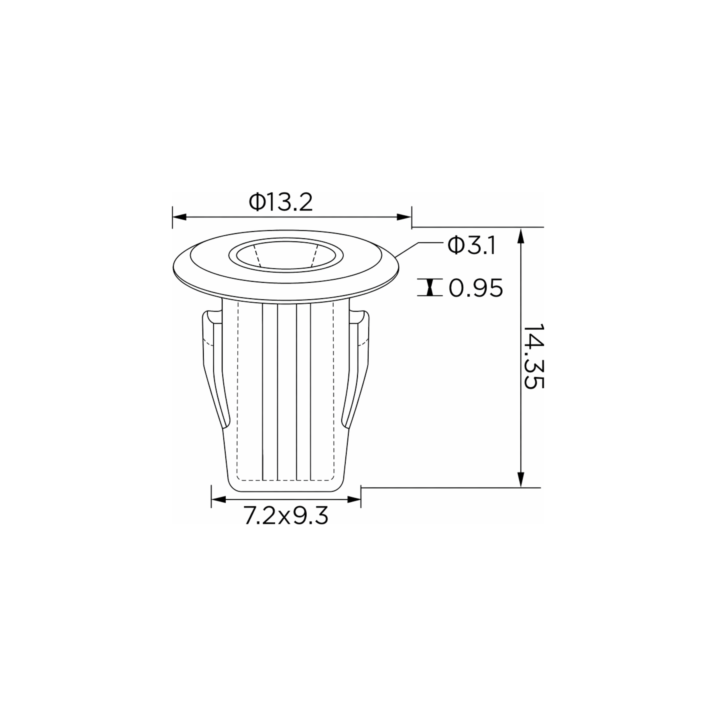 Fästclips – 10-pack