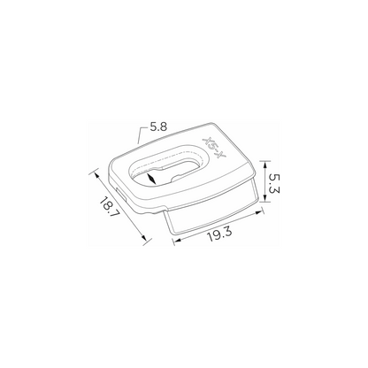 Fästclips – 10-pack