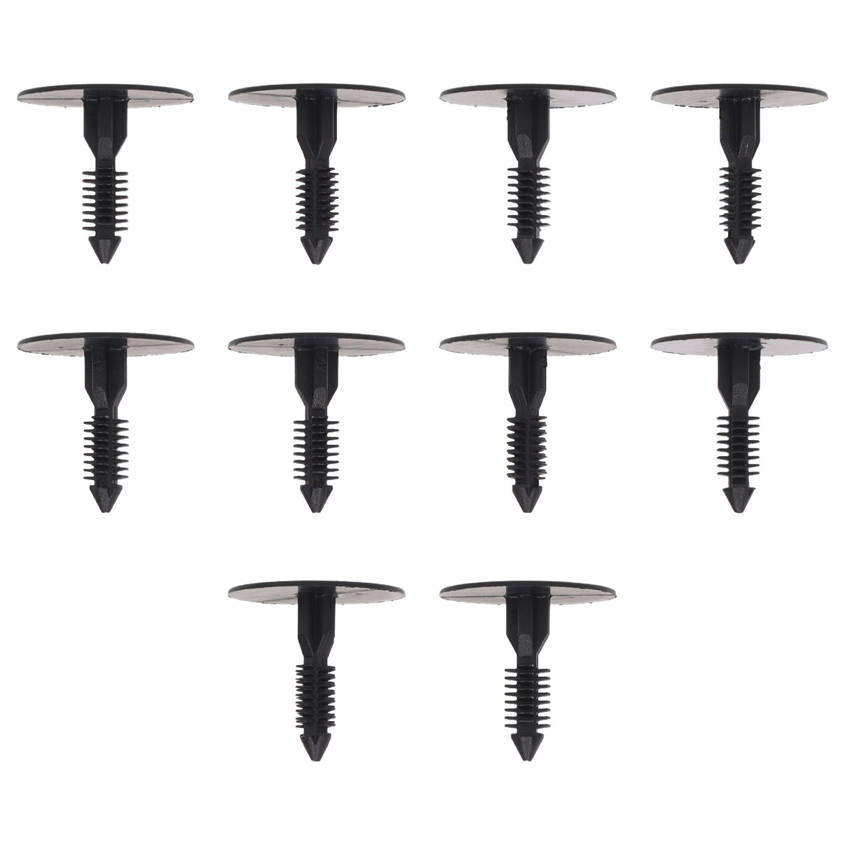 Fästclips – 10-pack – Stabil montering, Fiskbensprofil