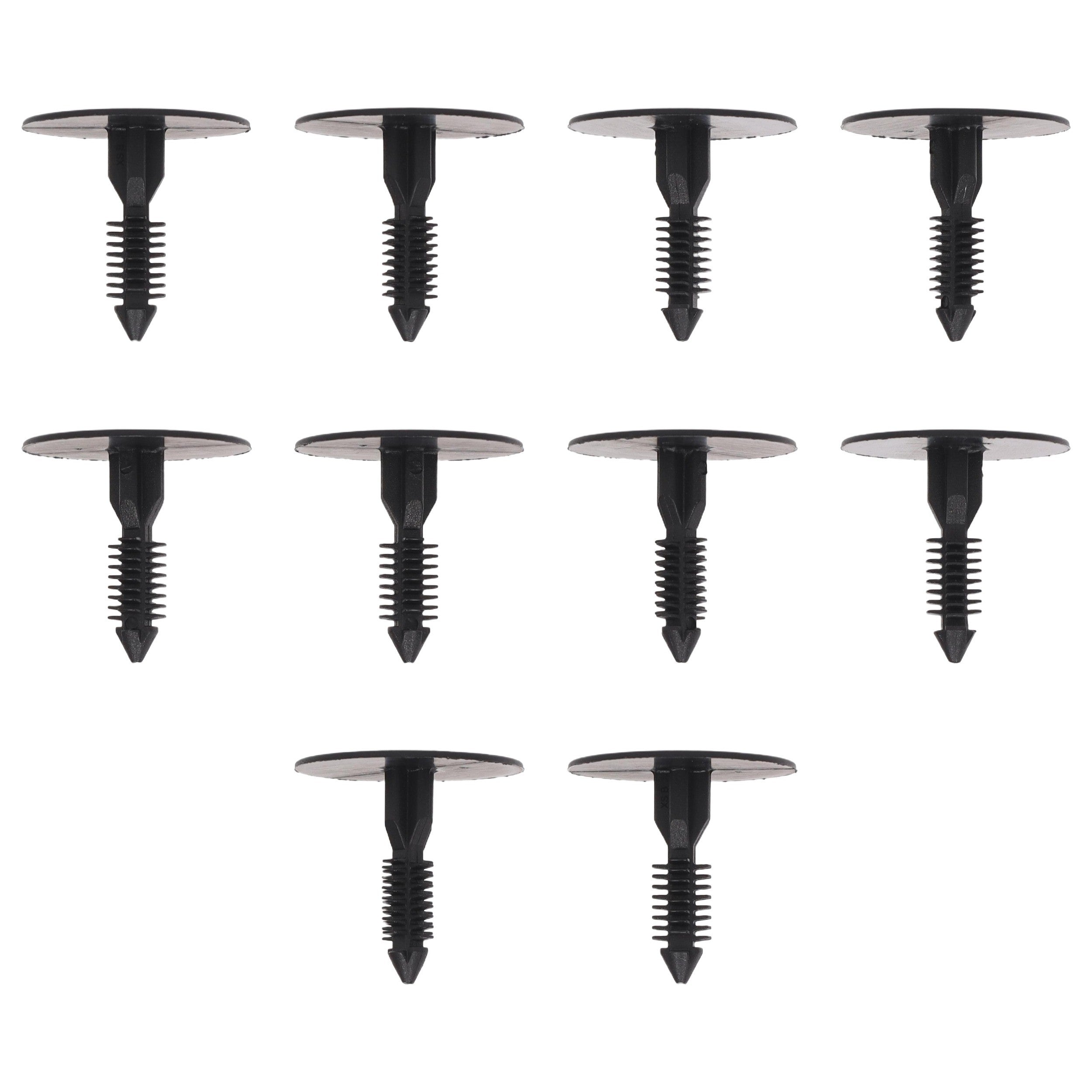 Fästclips – 10-pack – Stabil montering, Fiskbensprofil