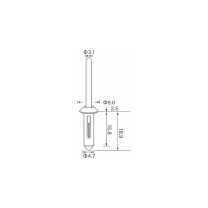 Fästclips – 10-pack