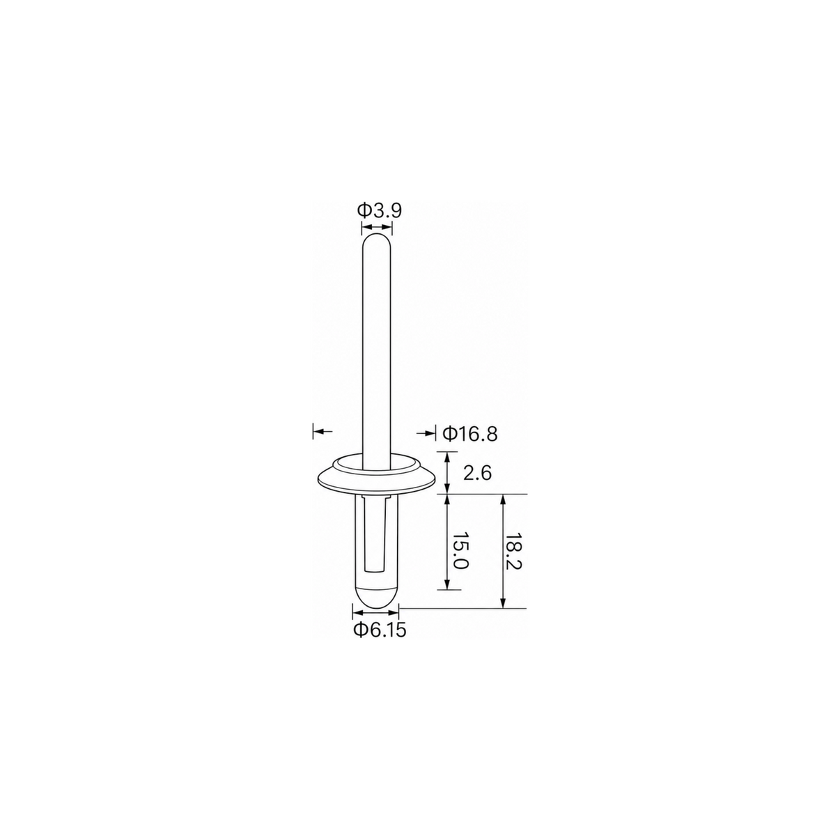 Fästclips – 10-pack