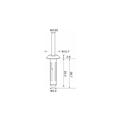 Fästclips – 10-pack