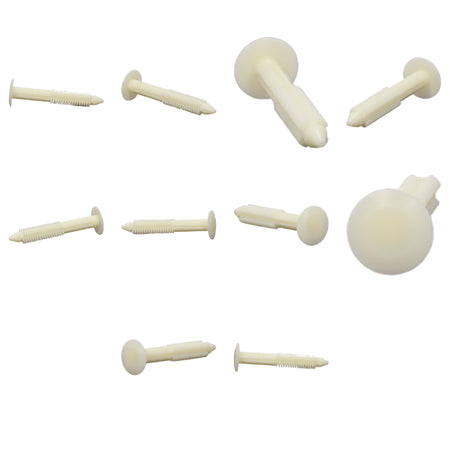 Fästclips – 10-pack – Stabil montering, Fiskbensprofil