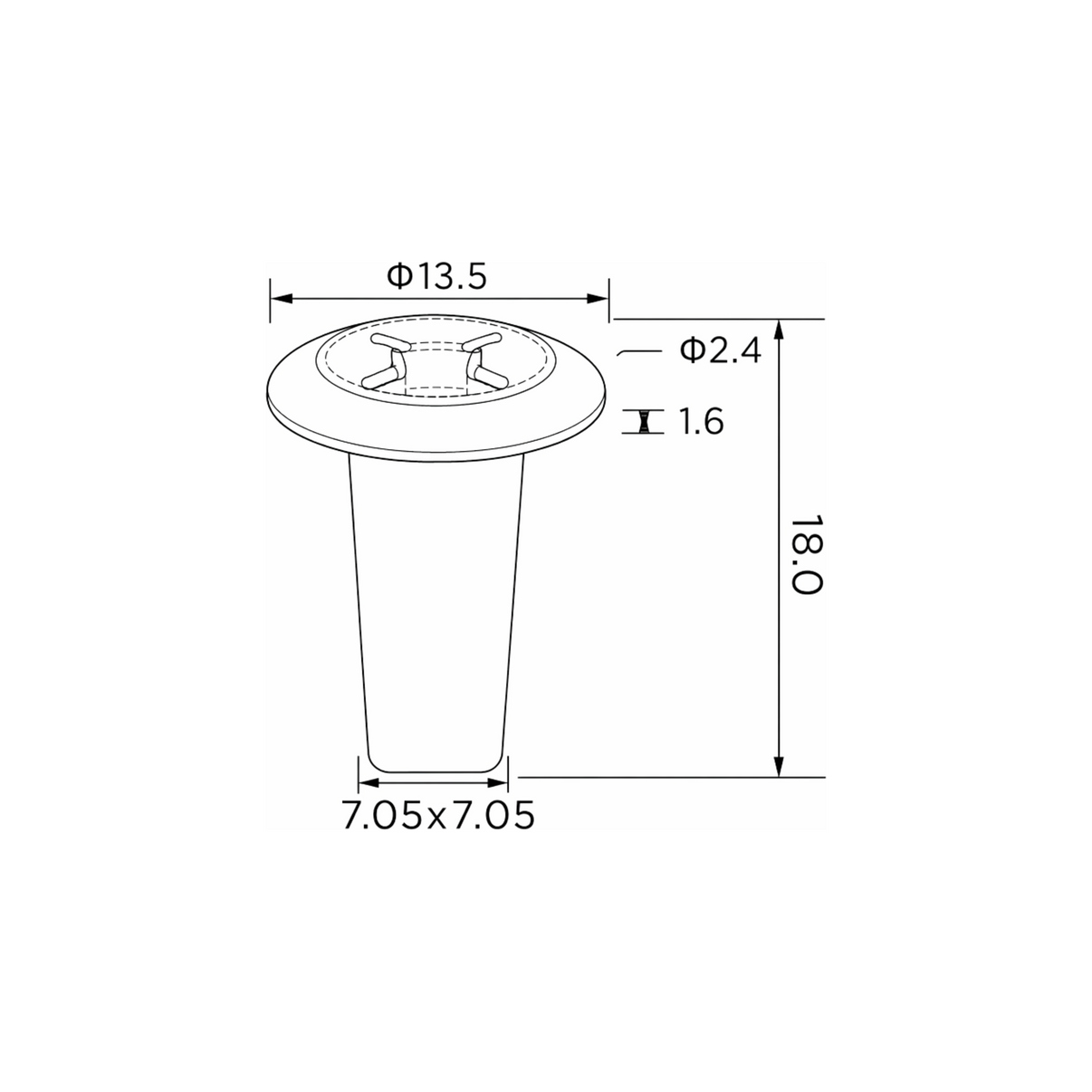 Fästclips – 10-pack