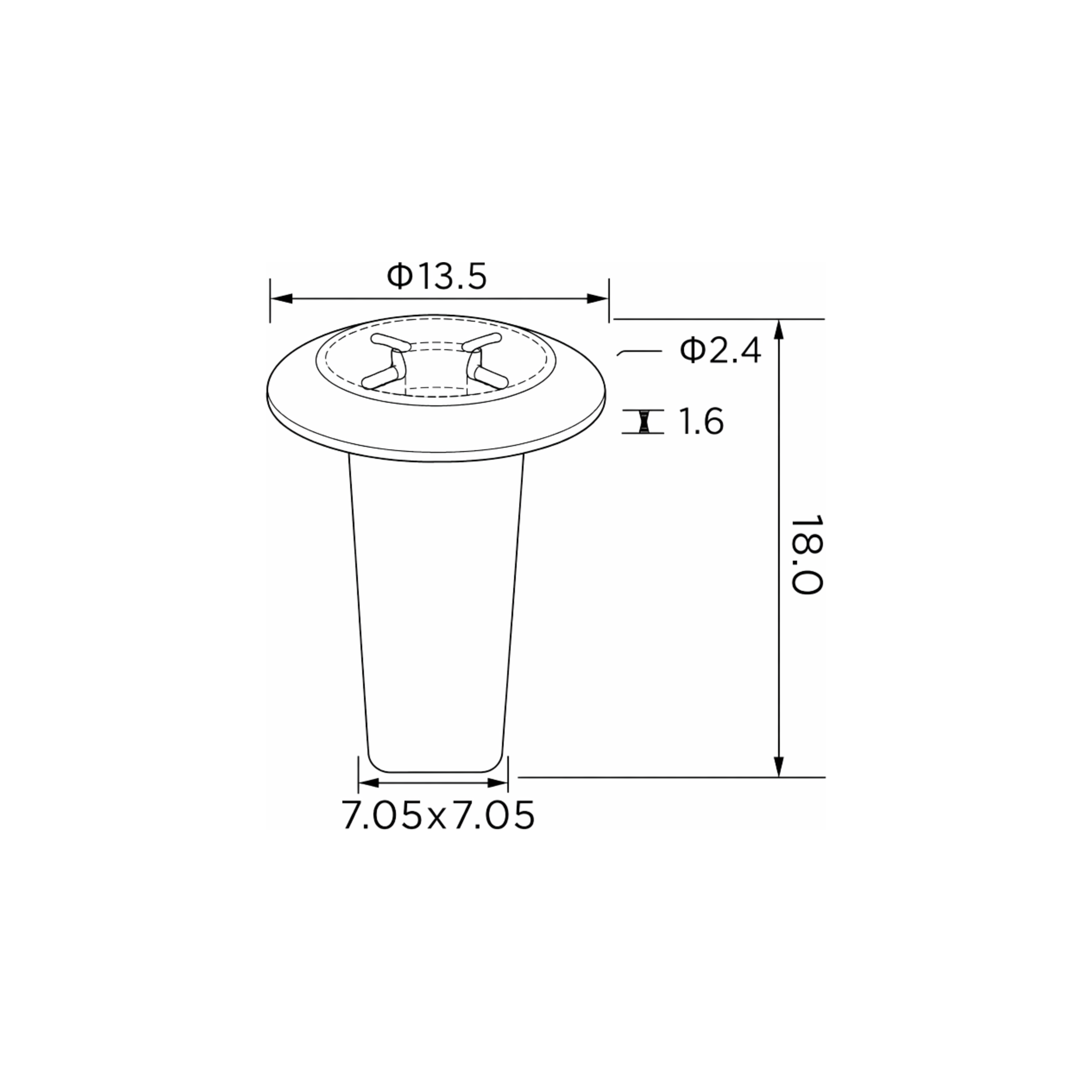 Fästclips – 10-pack