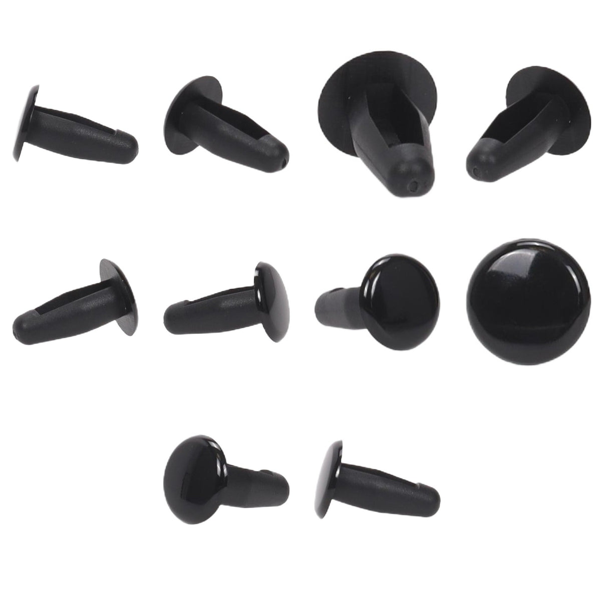 Fästclips Nissan 280ZX,ZXT Coupé/Mazda 121 II m.fl. – 10-pack