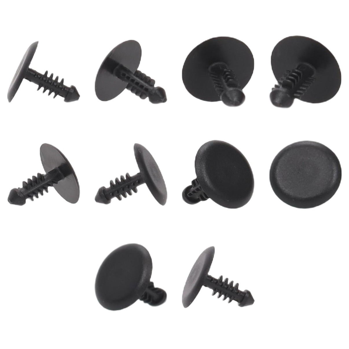 Fästclips – 10-pack – Stabil montering, Fiskbensprofil