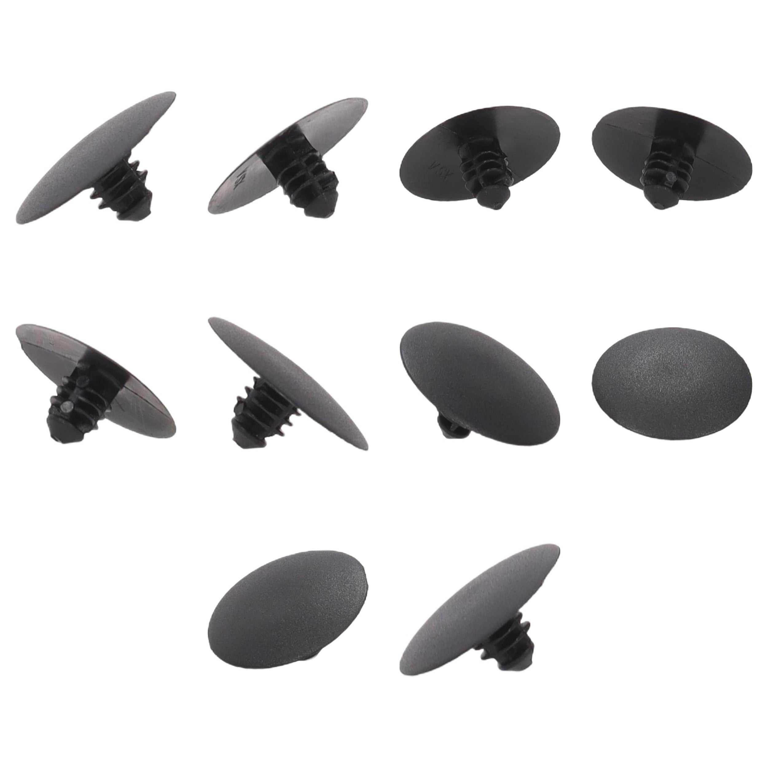 Fästclips – 10-pack – Stabil montering, Fiskbensprofil
