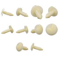 Fästclips – 10-pack – Stabil montering, Fiskbensprofil