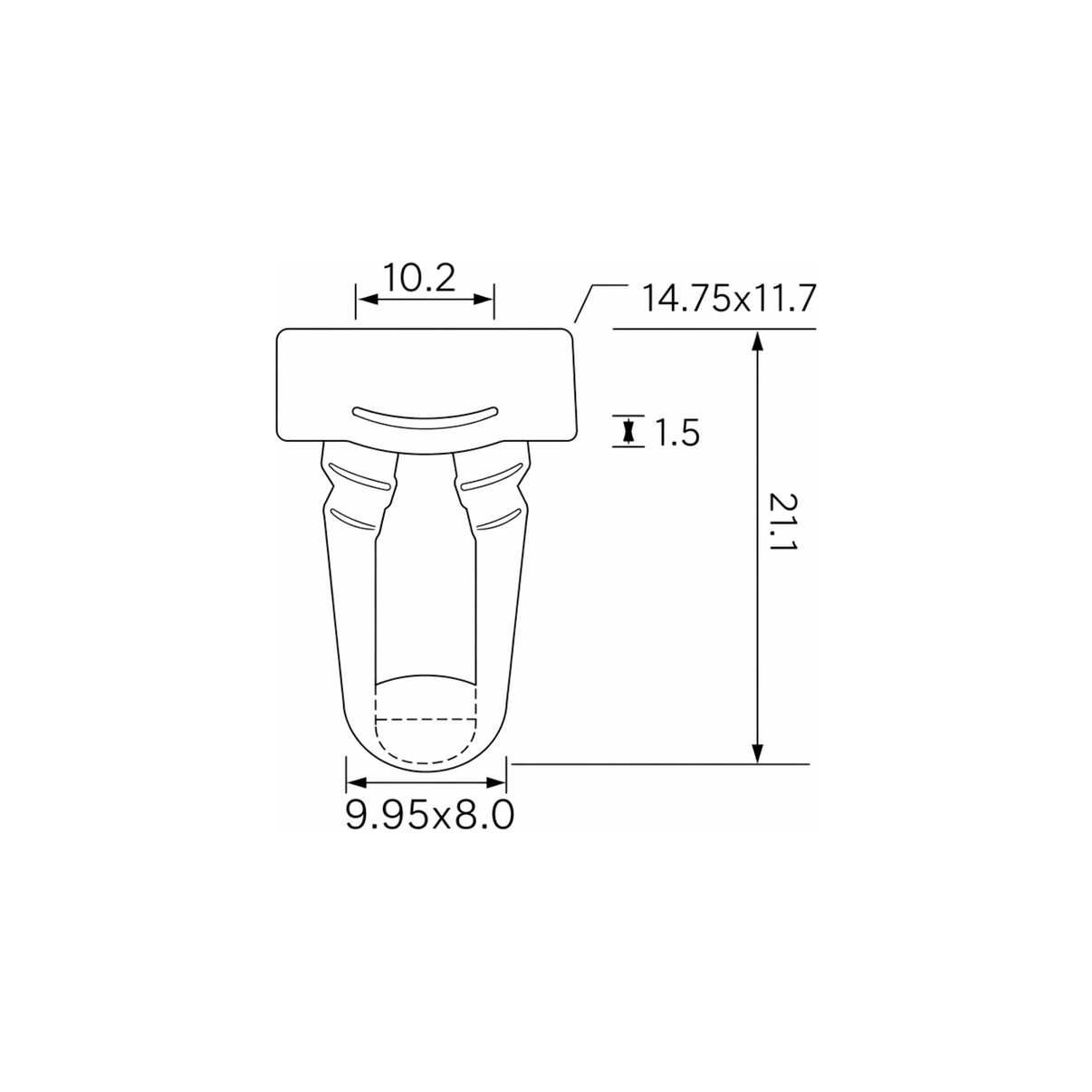 Fästclips – 10-pack