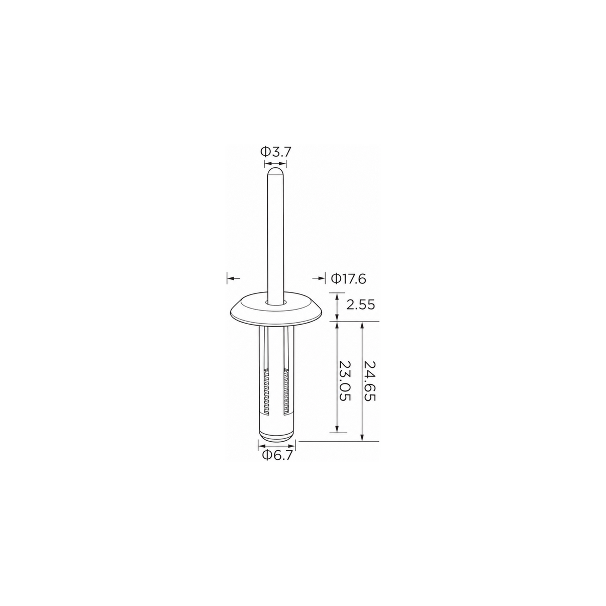 Fästclips – 10-pack