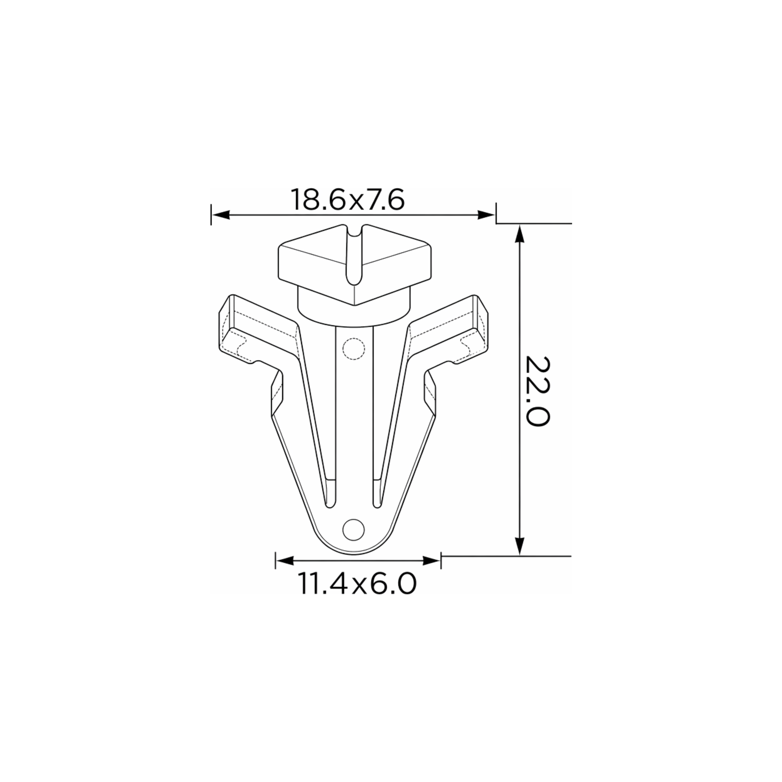 Fästclips – 10-pack