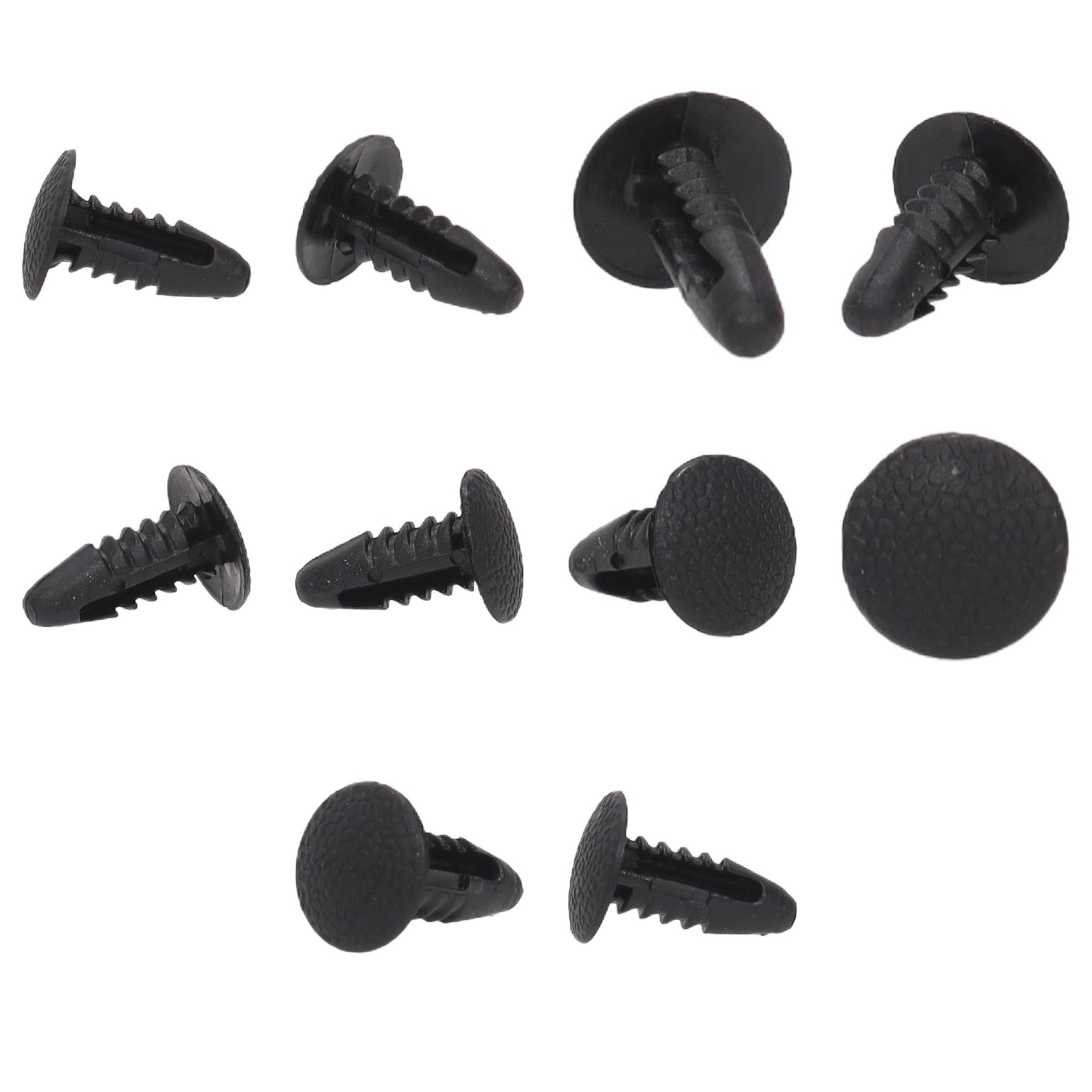Fästclips – 10-pack – Stabil montering, Fiskbensprofil