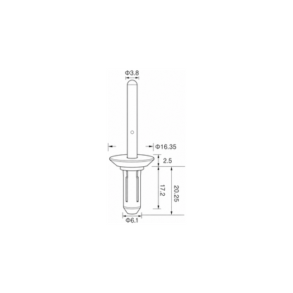 Fästclips – 10-pack