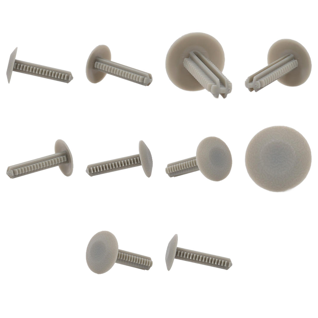 Fästclips – 10-pack – Stabil montering, Fiskbensprofil