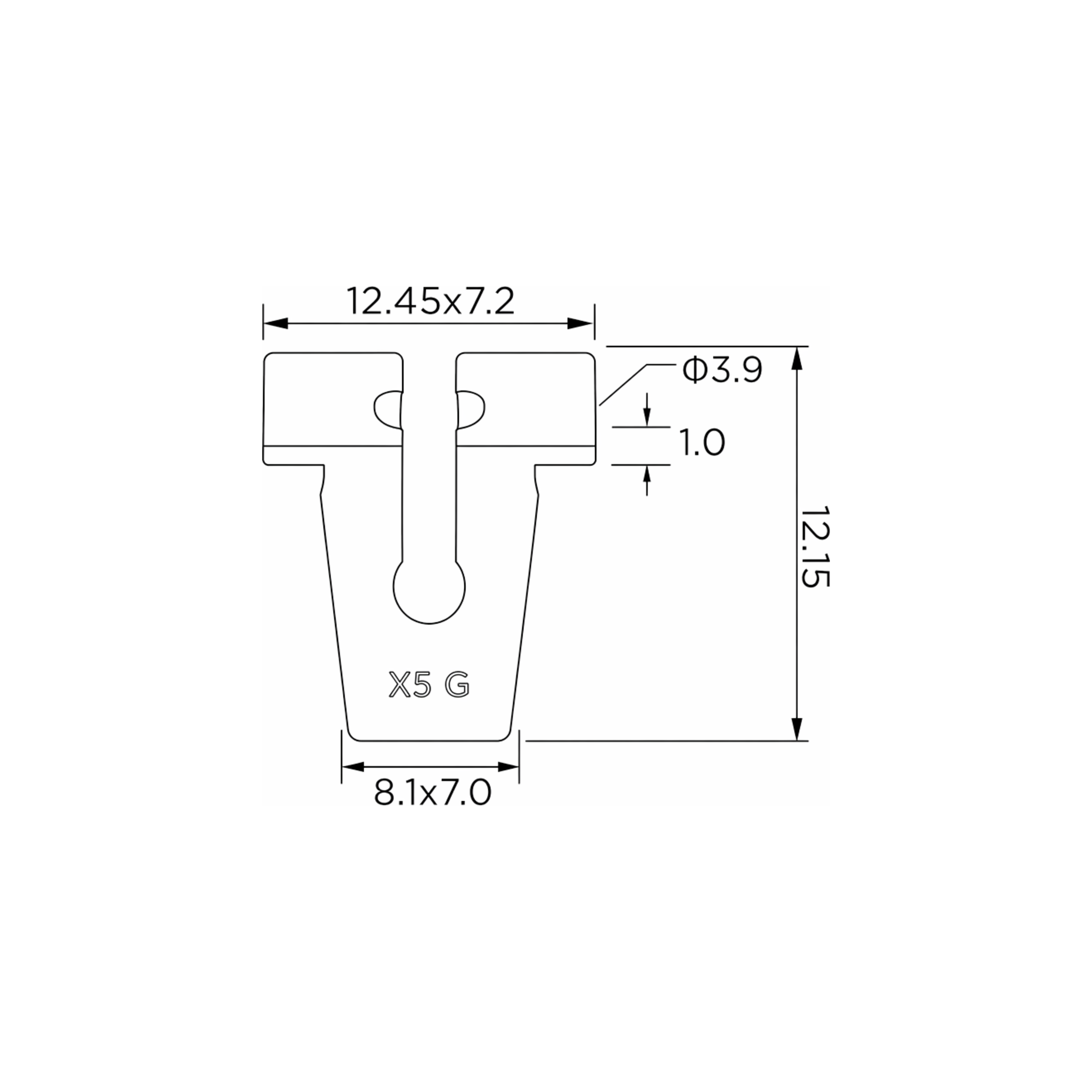 Fästclips Audi A1/A1 Sportback m.fl. – 10-pack