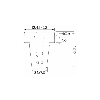 Fästclips Audi A1/A1 Sportback m.fl. – 10-pack
