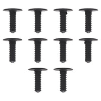Fästclips – 10-pack – Svart