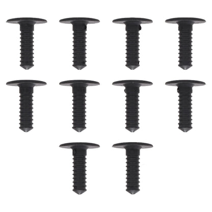 Fästclips – 10-pack – Svart