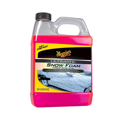 närbild på detaljer och material av Snow Foam Paket – Meguiar's