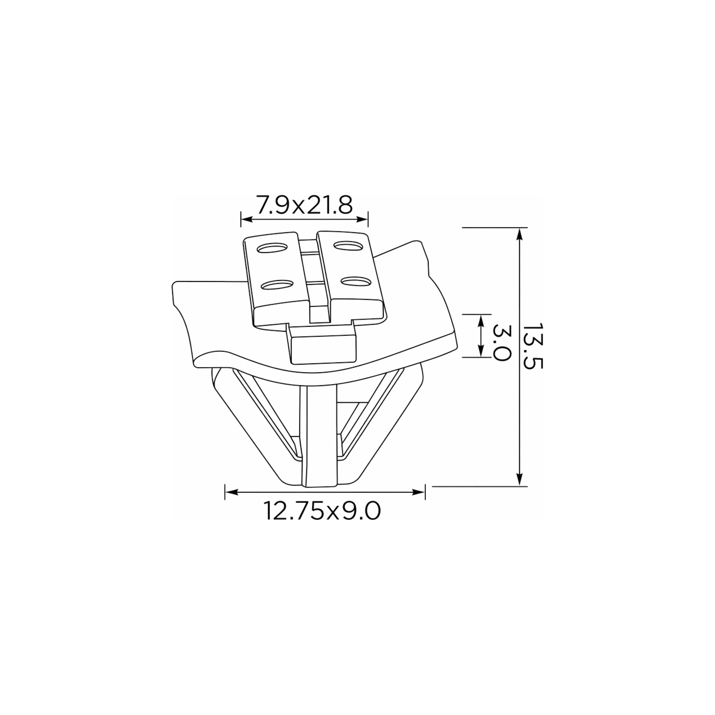 Fästclips – 10-pack