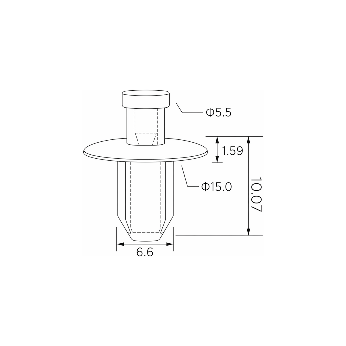 Fästclips – 10-pack
