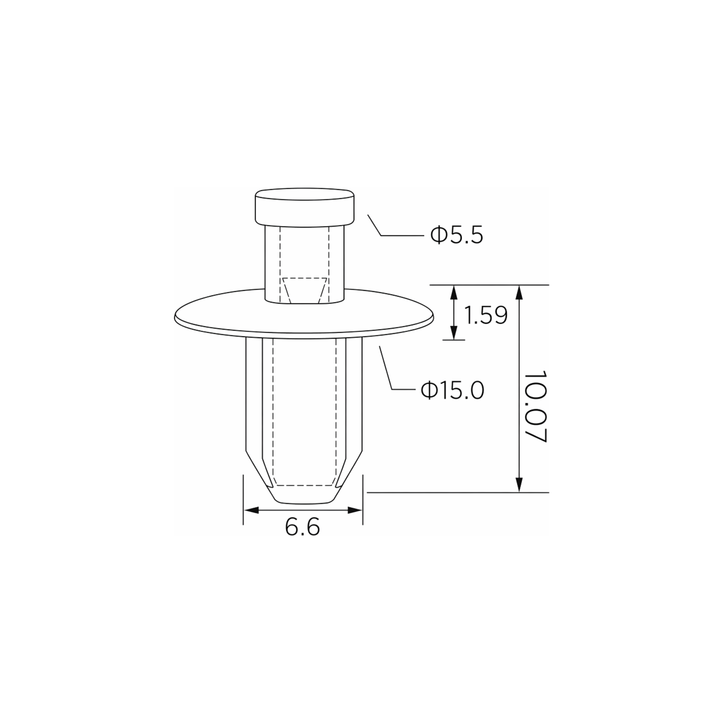 Fästclips – 10-pack