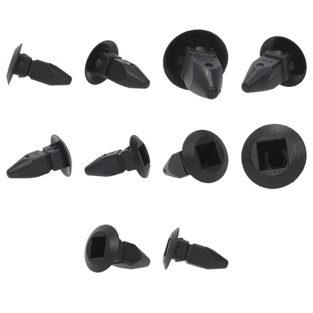 Fästclips Audi A1/A1 Sportback m.fl. – 10-pack – Svart