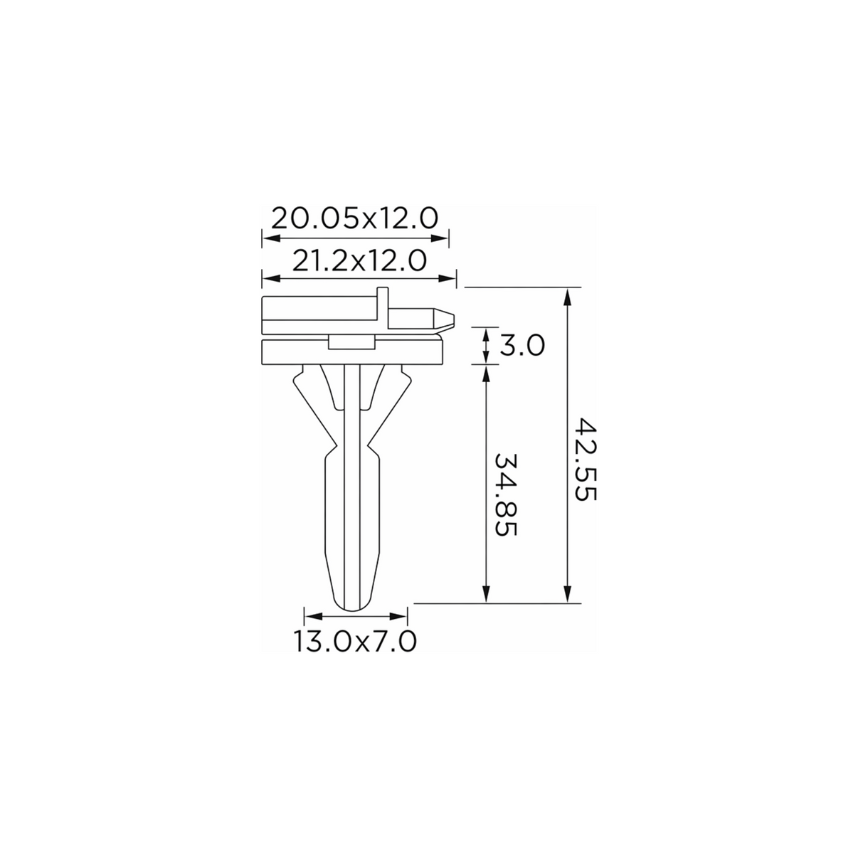 Fästclips – 10-pack