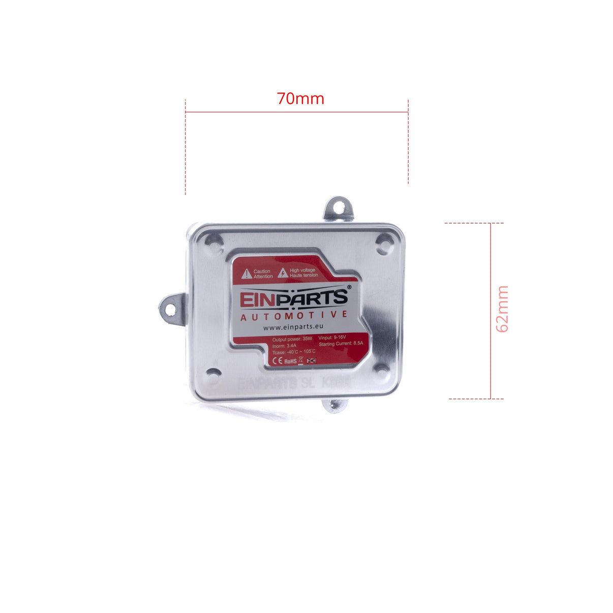 Xenonkit – H11 – PGJ19–2 – 6000K – 35 W – 9V - 16V
