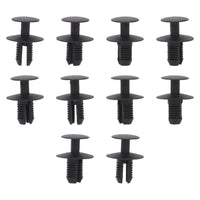 Fästclips BMW 1/1 Coupé m.fl. – 10-pack – Svart