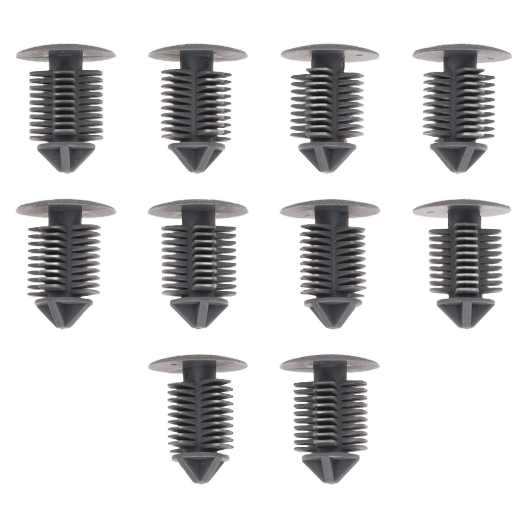 Fästclips – 10-pack – Svart