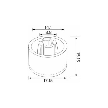 Fästclips – 10-pack