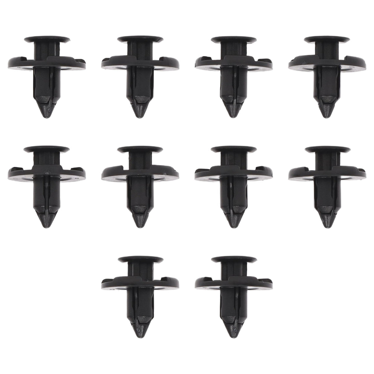 Fästclips Subaru Brz Coupé/Forester m.fl. – 10-pack – Svart