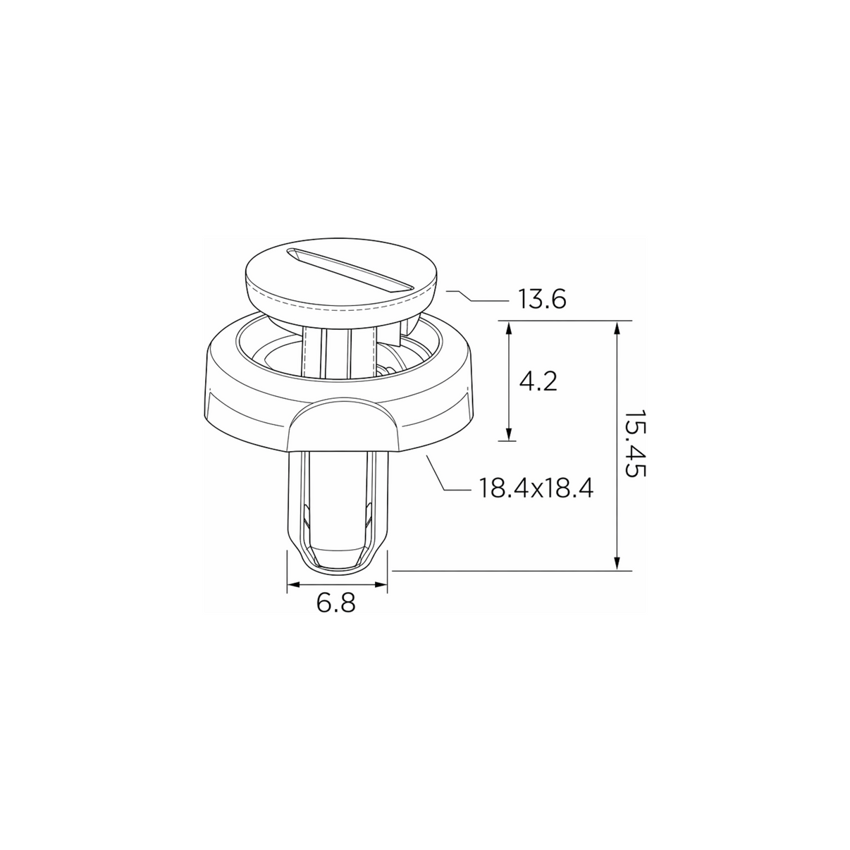 Fästclips Toyota Avensis/Camry m.fl. – 10-pack
