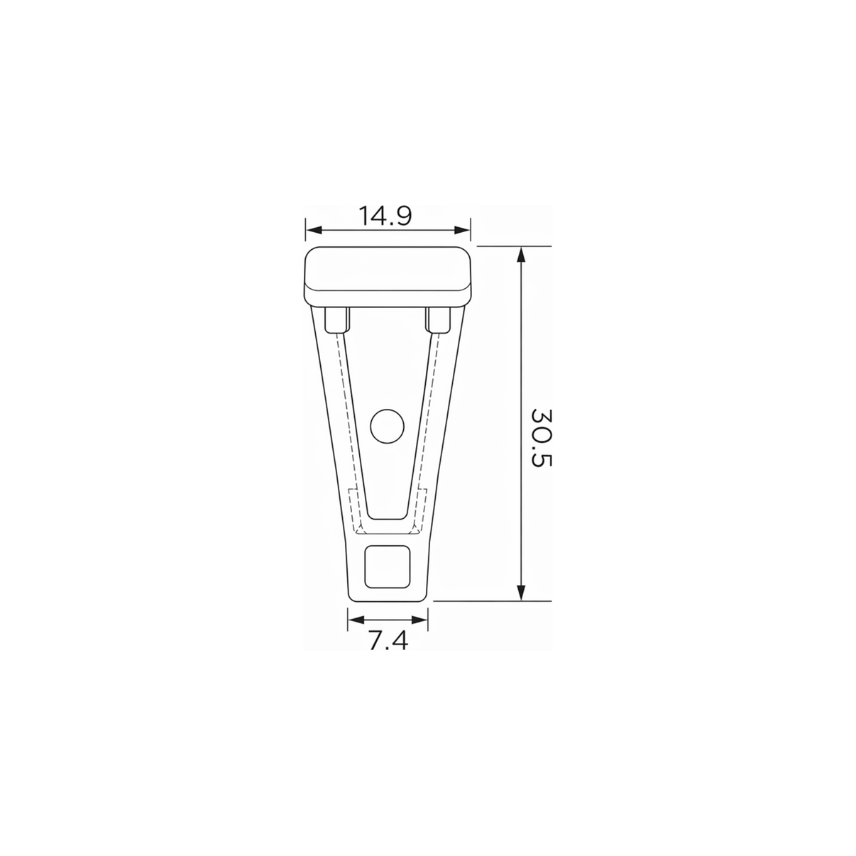 Fästclips VW Crafter 30–35/Crafter 30–50 m.fl. – 10-pack