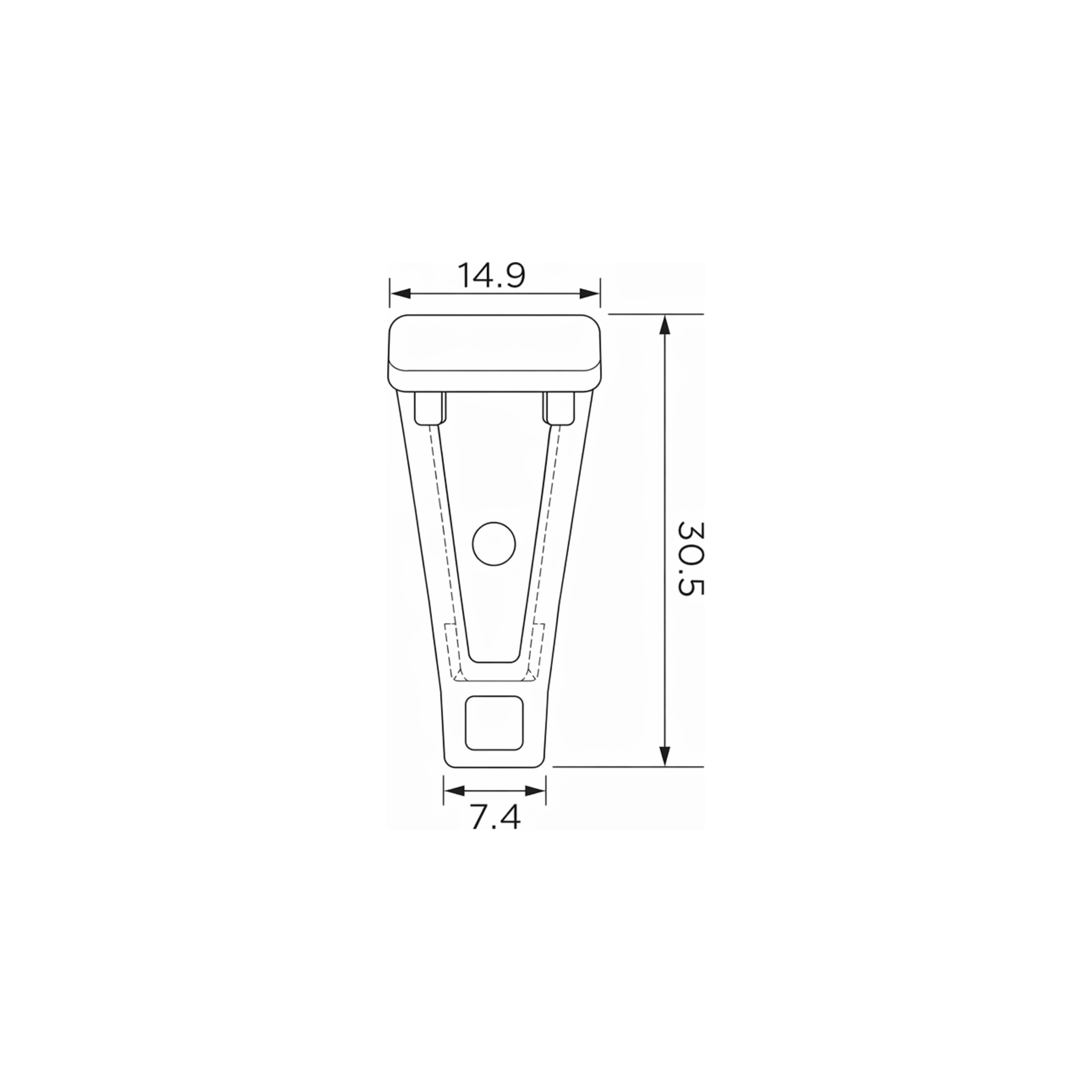 Fästclips VW Crafter 30–35/Crafter 30–50 m.fl. – 10-pack