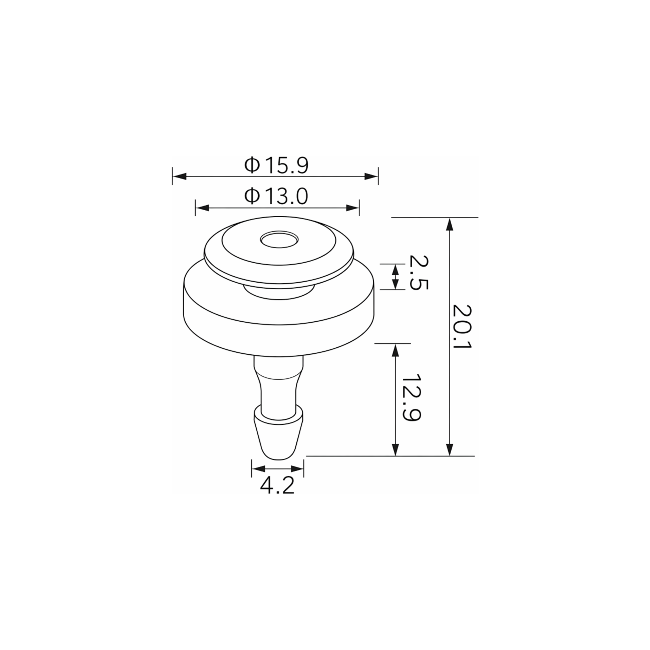Fästclips – 10-pack