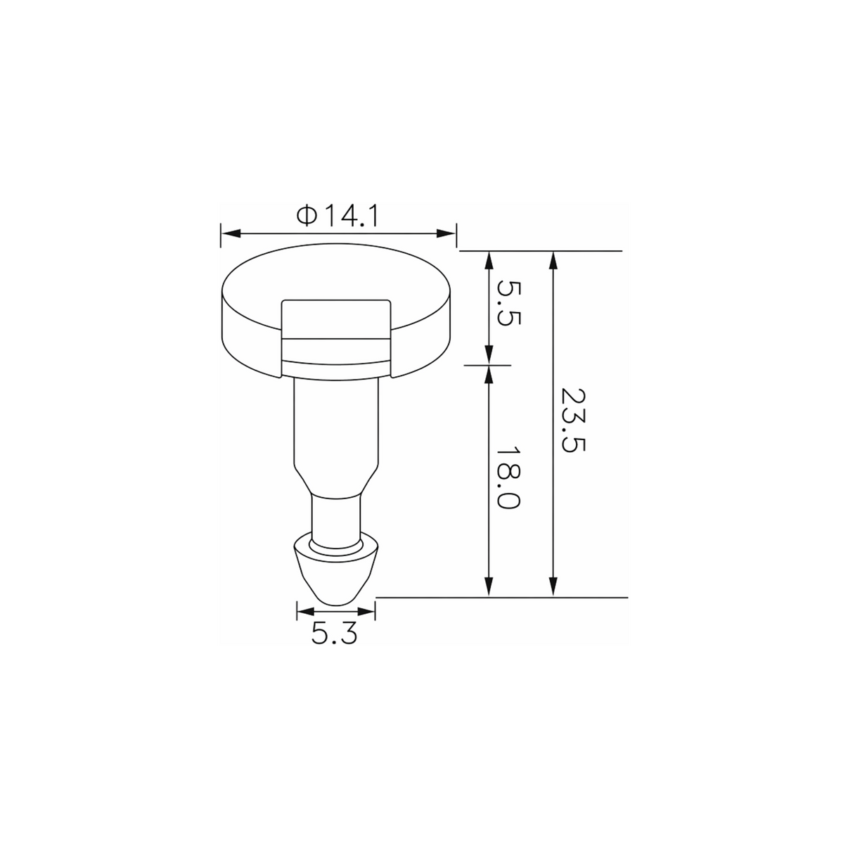Fästclips – 10-pack