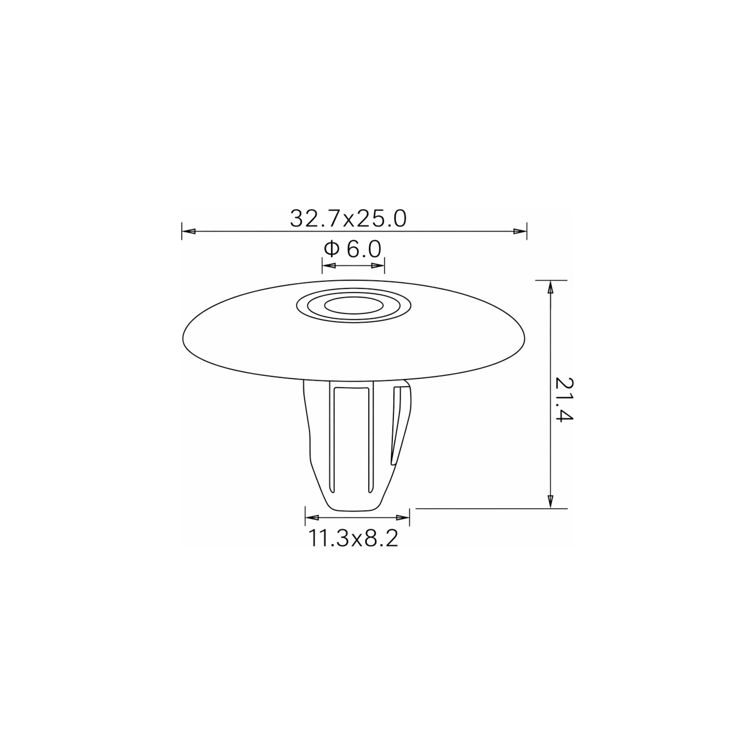 Fästclips – 10-pack