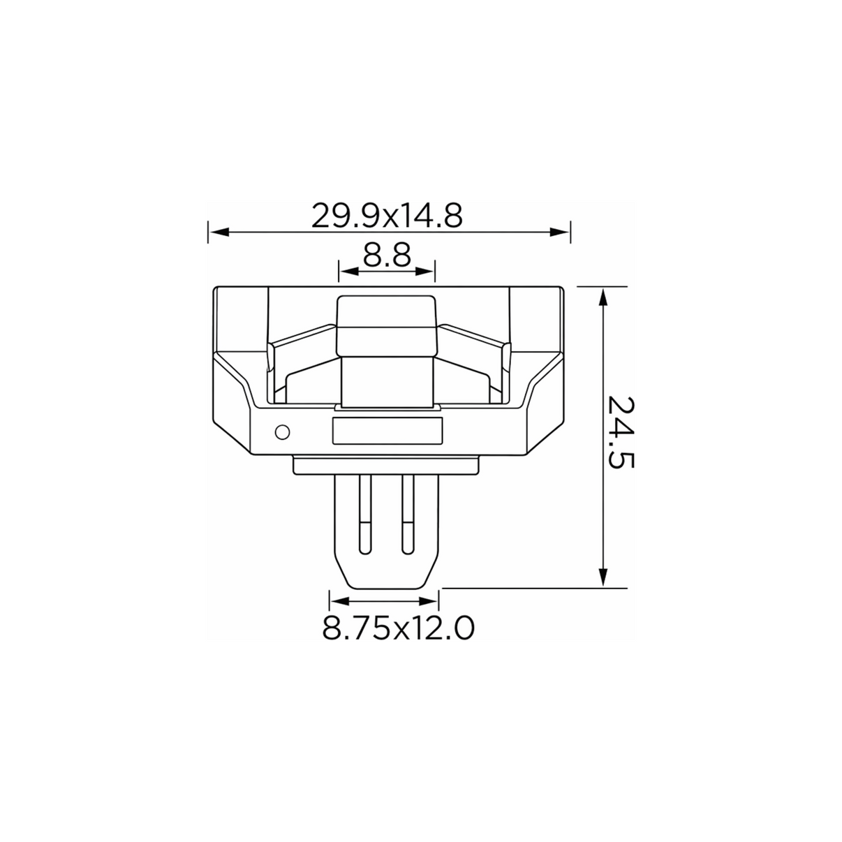 Fästclips – 10-pack