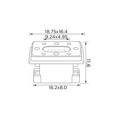 Fästclips BMW 3/3 Touring m.fl. – 10-pack