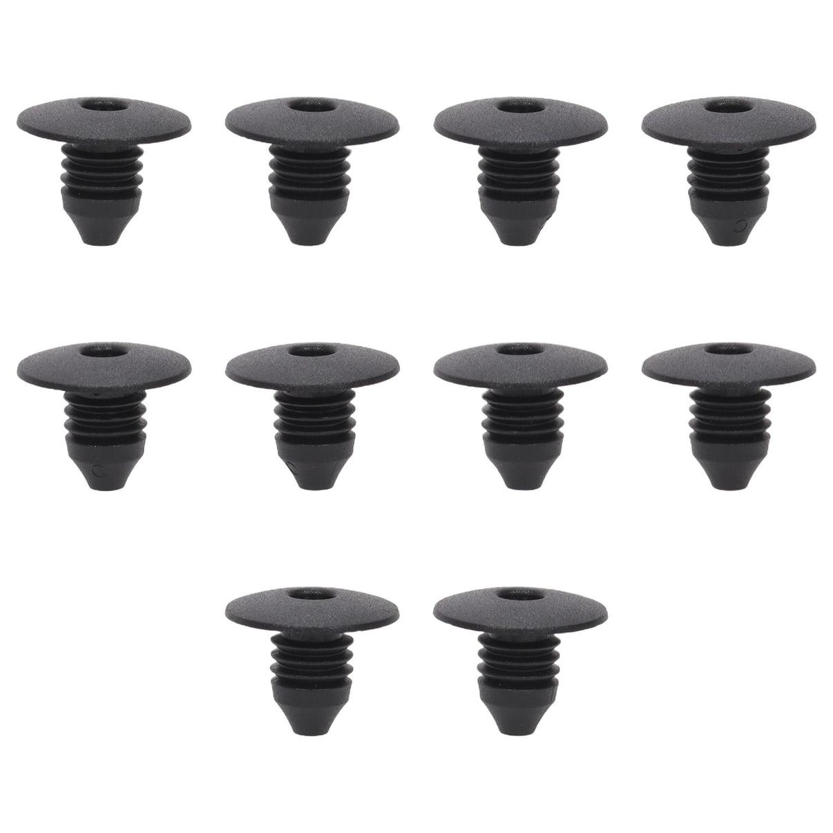 Fästclips VW Golf III/Golf IV m.fl. – 10-pack – Svart