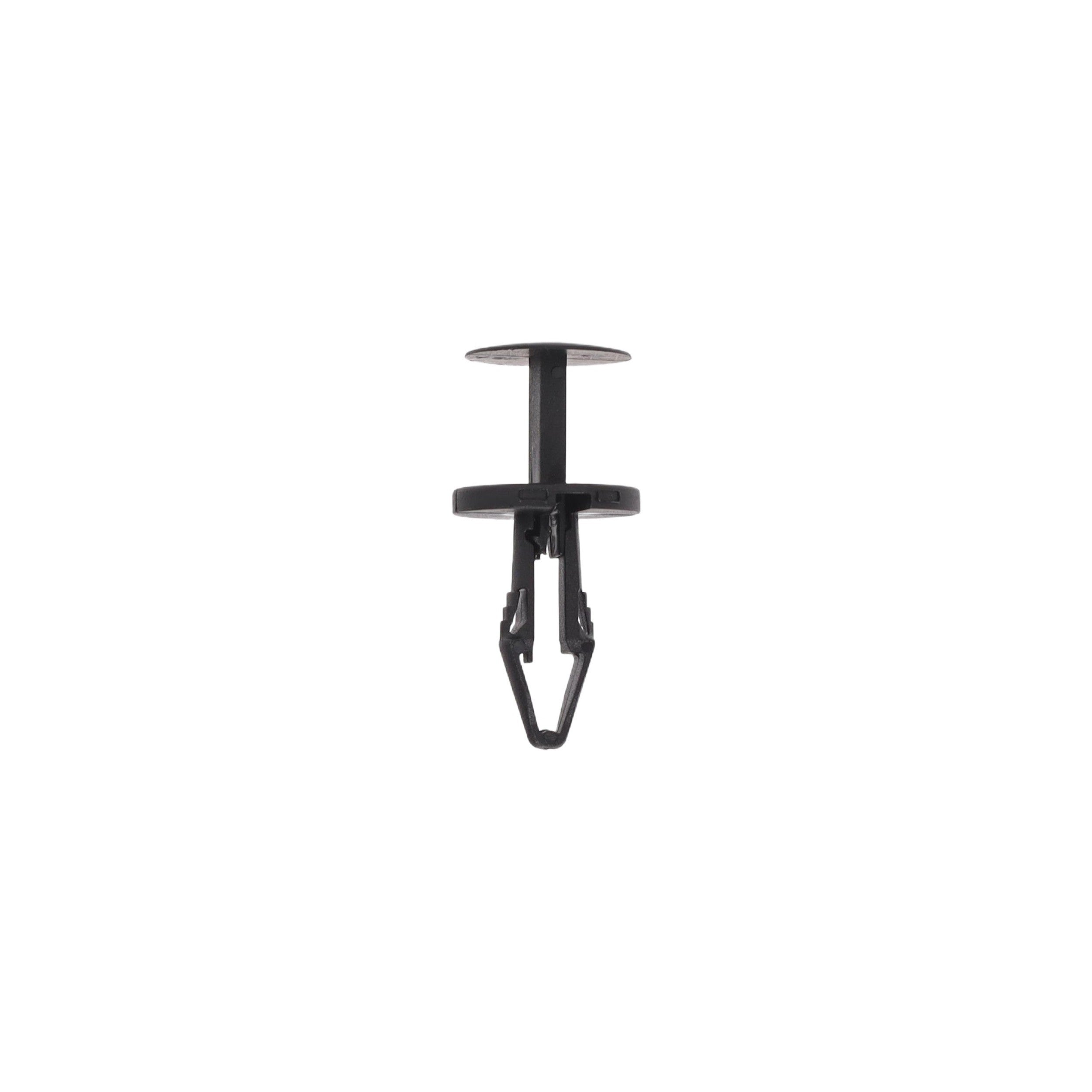 Fästclips – 10-pack – Svart