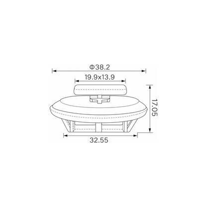 Fästclips Mazda 2/3 m.fl. – 10-pack